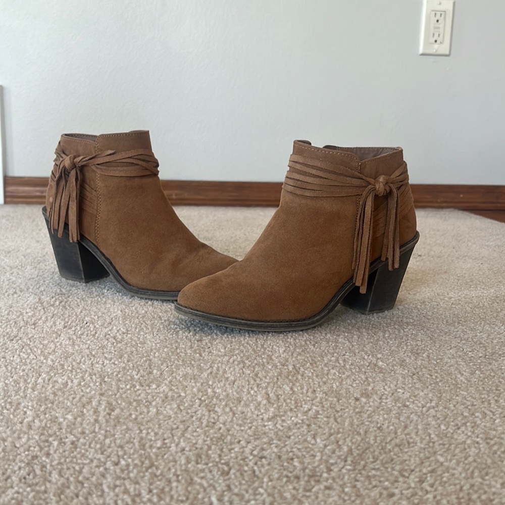 Women’s Brown Heeled Booties